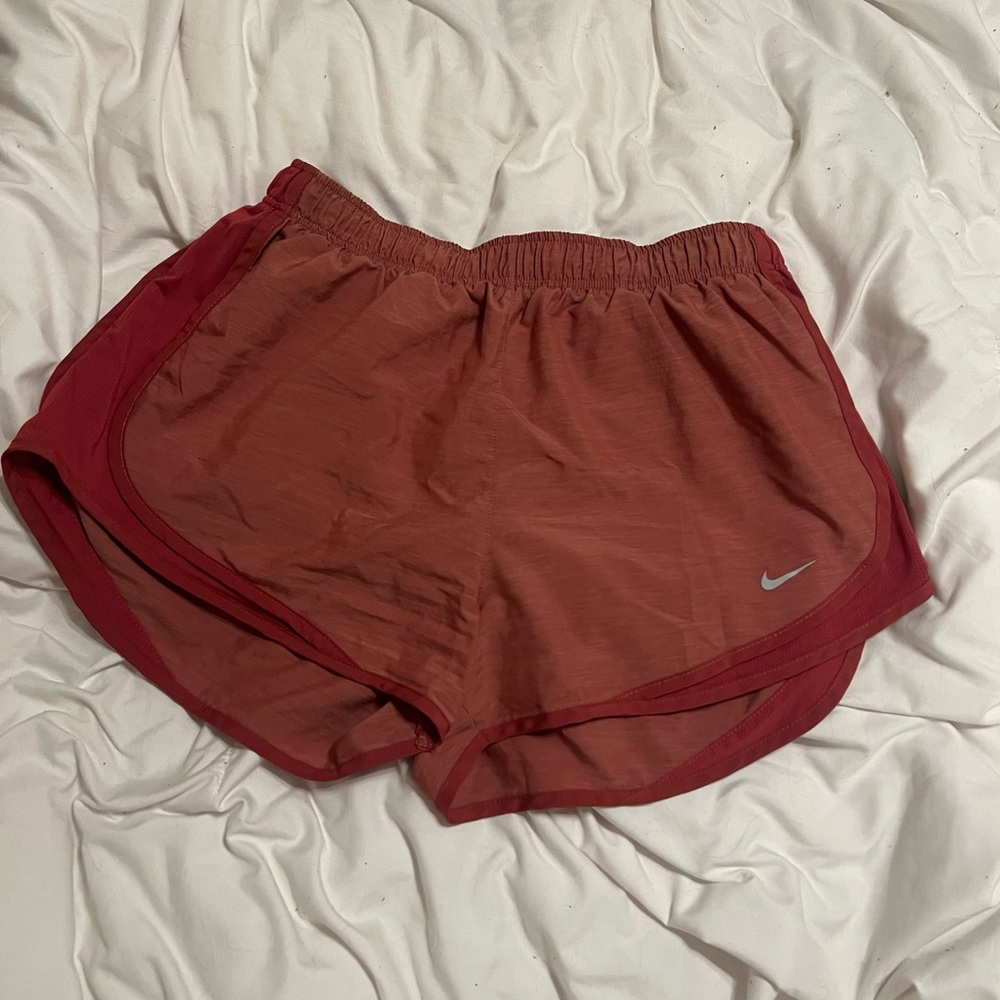 Reddish/pink Nike dri fit shorts!